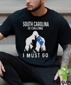 South Carolina is calling I must go Bigfoot flag hoodie, sweater, longsleeve, shirt v-neck, t-shirt