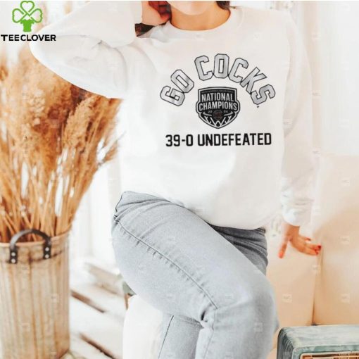 South Carolina women’s basketball go Cocks 39 0 undefeated 2024 national champions hoodie, sweater, longsleeve, shirt v-neck, t-shirt