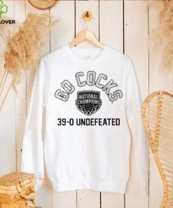 South Carolina women’s basketball go Cocks 39 0 undefeated 2024 national champions hoodie, sweater, longsleeve, shirt v-neck, t-shirt