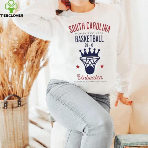 South Carolina women’s college basketball 380 unbeater national champions 2024 hoodie, sweater, longsleeve, shirt v-neck, t-shirt