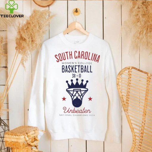 South Carolina women’s college basketball 380 unbeater national champions 2024 hoodie, sweater, longsleeve, shirt v-neck, t-shirt