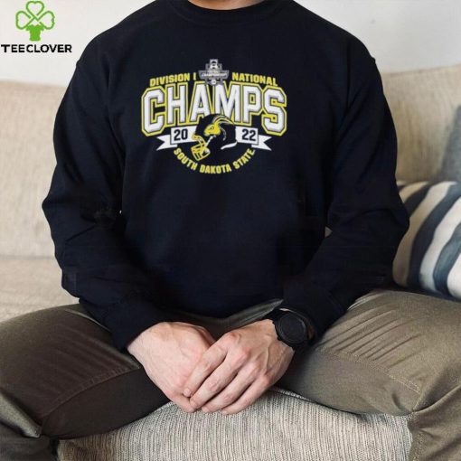 South Dakota State Jackrabbits 2023 FCS National Champions Flat Four T Shirt
