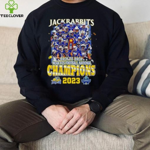 South Dakota State Jackrabbits FCS National Champions Back 2 Back 2024 hoodie, sweater, longsleeve, shirt v-neck, t-shirt