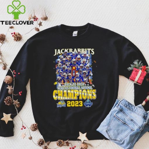 South Dakota State Jackrabbits FCS National Champions Back 2 Back 2024 hoodie, sweater, longsleeve, shirt v-neck, t-shirt