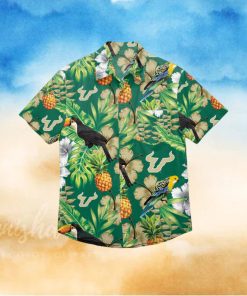 South Florida Bulls Floral Hawaiian Shirt