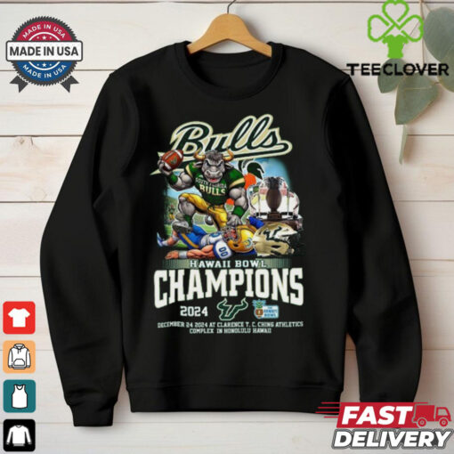 South Florida Bulls Hawaii Bowl Champions 2024 T Shirt