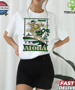 South Florida Bulls Hawaii Bowl Champions Shirt, celebrating the team's victory at the 2024 Hawaii Bowl. This shirt features bold graphics with the South Florida Bulls' logo and a design commemorating their championship win, making it a great way for fans to show their pride and support for the team.