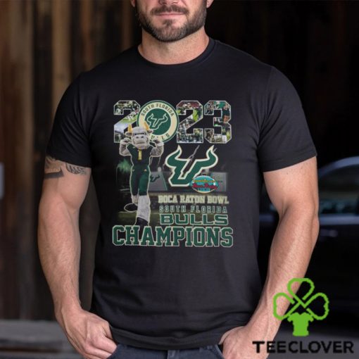 South Florida Bulls Mascot 2023 Boca Raton Bowl Champions Shirt