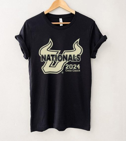 South Florida Bulls Nationals 2024 Coed Cheer hoodie, sweater, longsleeve, shirt v-neck, t-shirt