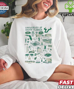 South Florida Bulls Vive La Fete Infant Impressions artwork shirt
