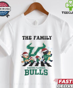 South Florida Bulls X Family Bluey Merry Christmas 2024 Shirt