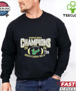 South Florida Football Hawaii Bowl Game Champions 2024 logo shirt