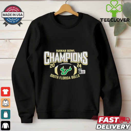 South Florida Football Hawaii Bowl Game Champions 2024 logo shirt