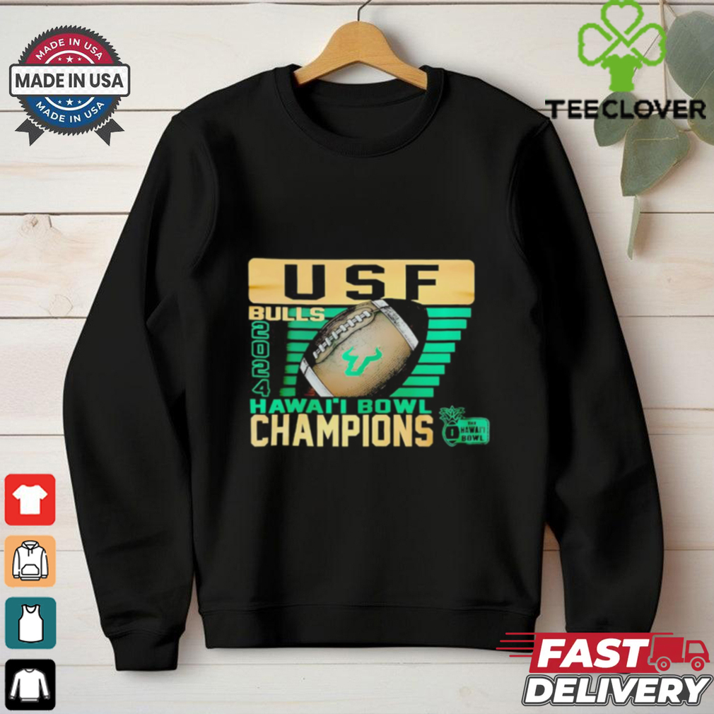 South Florida football 2024 Hawaii Bowl champions shirt South Florida football 2024 Hawaii Bowl champions shirt