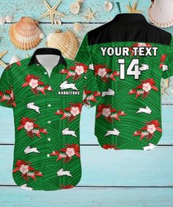 South Sydney Rabbitohs Personalized NRL 2023 Tropical Hawaiian Best Gift For Men And Women Fans hawaiian shirt