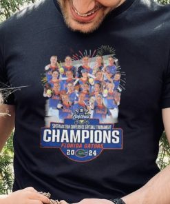 Southeastern Conference Softball Tournament Champions Florida Gators 2024 NCAA T Shirt