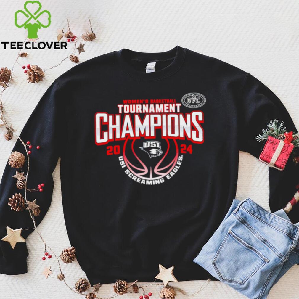 Southern Indiana Screaming Eagles 2024 OVC women’s basketball Conference Tournament Champions logo shirt Southern Indiana Screaming Eagles 2024 OVC women’s basketball Conference Tournament Champions logo shirt