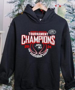 Southern Indiana Screaming Eagles 2024 OVC women’s basketball Conference Tournament Champions logo shirt