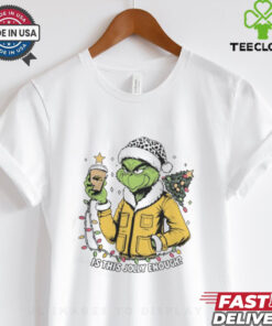 Southern Miss Golden Eagles x Santa Grinch Is This Jolly Enough Merry Christmas Shirt