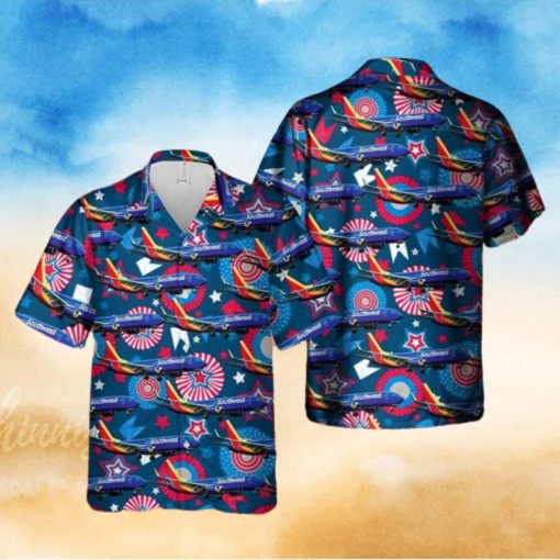 Southwest Airlines Boeing 737 800 Hawaiian Shirts