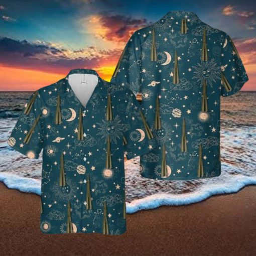 Soviet Missile R7 ICBM Ship Rocket Hawaiian Shirt For Men Women Summer