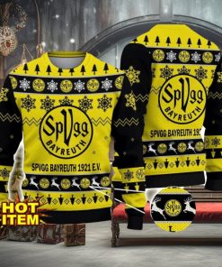SpVgg Bayreuth 1921 e.V. 3D Christmas Ugly Christmas Sweater Christmas Gift Bundesliga Fans