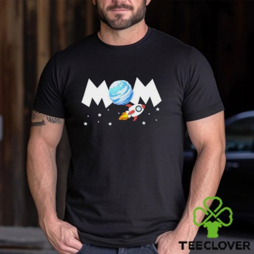 Space Family MOM Matching Shirts First Birthday Shirt Classic Hoodie