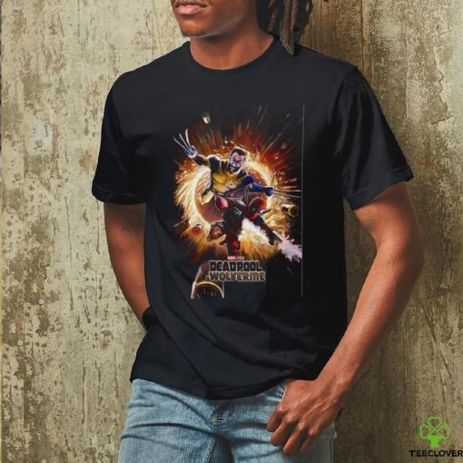 Space Gate And Deadpool & Wolverine Poster Long Sleeve T Shirt