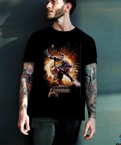 Space Gate And Deadpool & Wolverine Poster Long Sleeve T Shirt