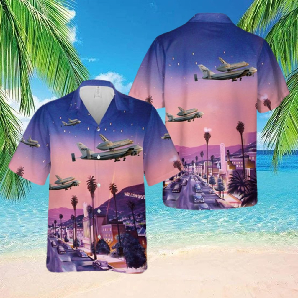 Space Shuttle Hawaiian Shirt Space Shuttle Hawaiian Shirt