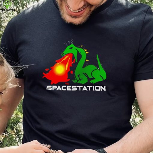 Spacestation Dragon shirt
