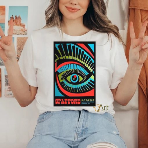 Spafford At Baltimore Soundstage In Baltimore, MD On June 19 2024 Poster shirt