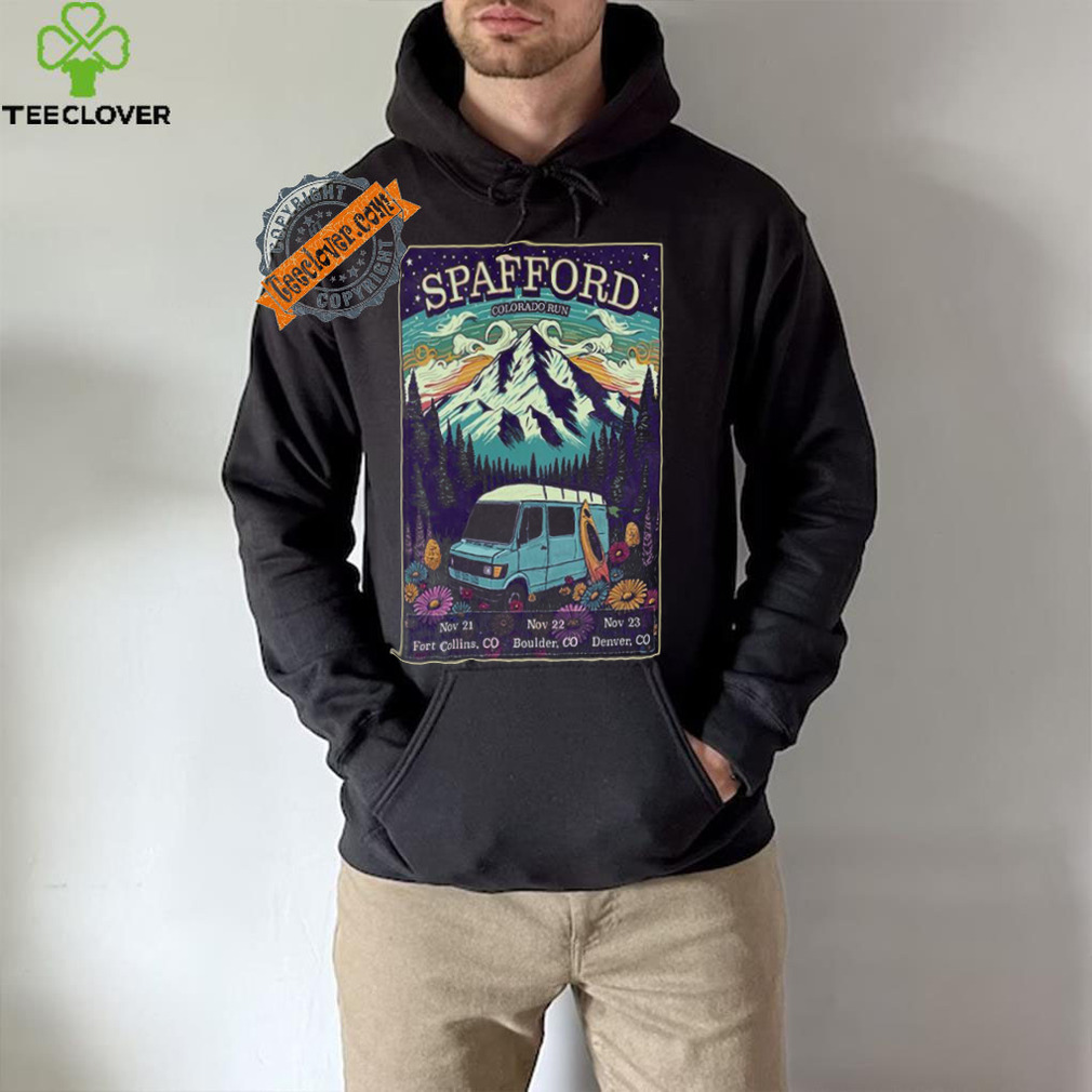 Spafford Colorado Run Show Nov 21 23 2024 Poster shirt Spafford Colorado Run Show Nov 21 23 2024 Poster shirt