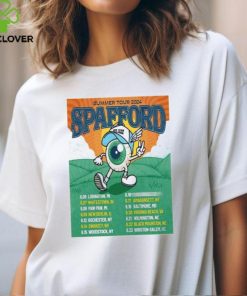 Spafford summer 2024 tour poster shirt