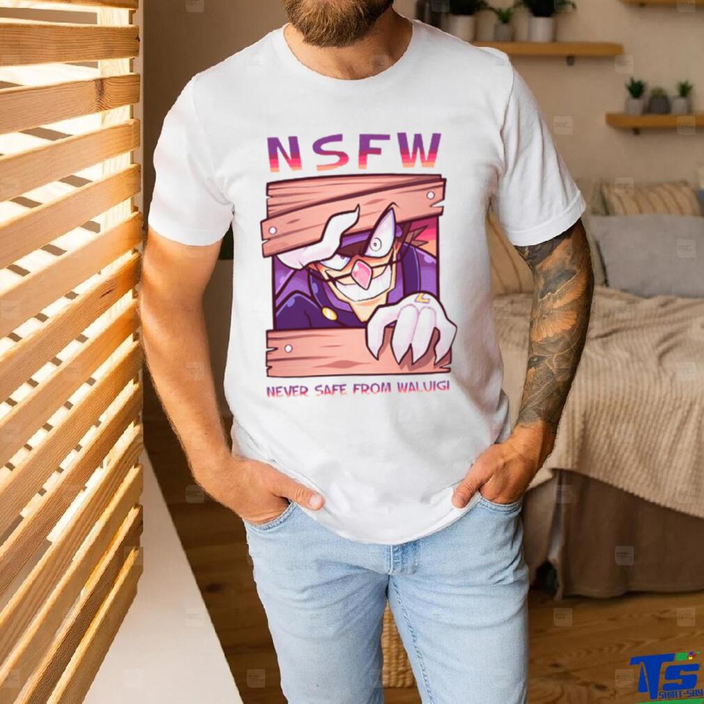 Spaicy Nsfw Never Safe From Waluigi Tee shirt Spaicy Nsfw Never Safe From Waluigi Tee shirt