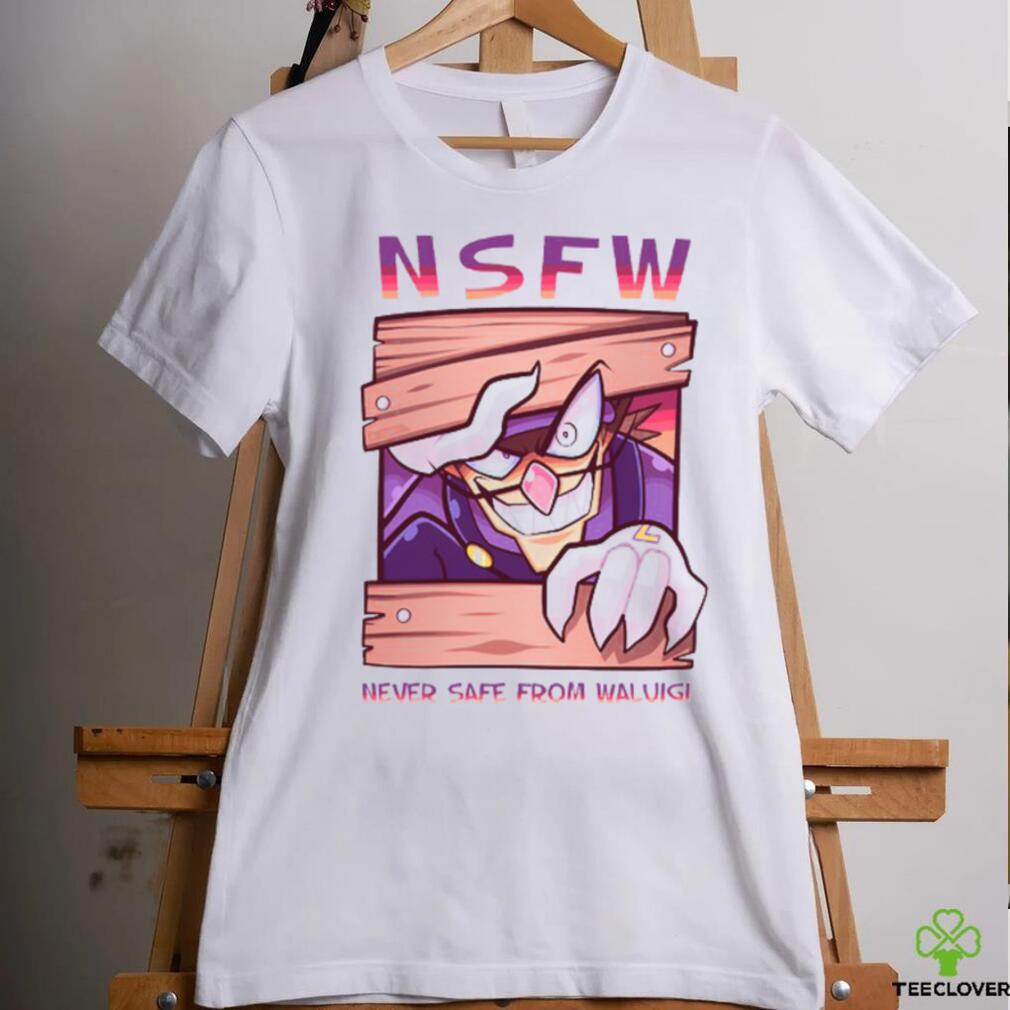 Spaicy Nsfw Never Safe From Waluigi Tee shirt Spaicy Nsfw Never Safe From Waluigi Tee shirt