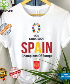 Spain Champions Of Europe Shirt 2024 Spain Champions T Shirt Spain Euro 2024 Champions Shirt Spain Champions Euro 2024 Shirt
