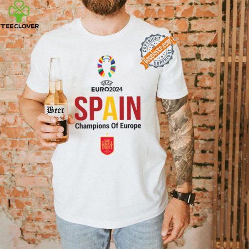 Spain Champions Of Europe Shirt 2024 Spain Champions T Shirt Spain Euro 2024 Champions Shirt Spain Champions Euro 2024 Shirt