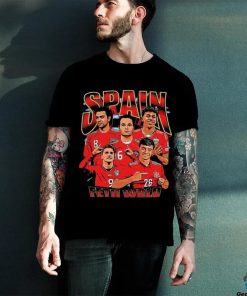 Spain Fetii World team cartoon shirt