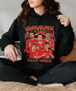 Spain Fetii World team cartoon shirt