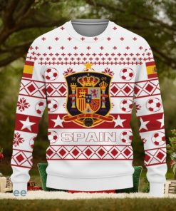 Spain National World Cup Soccer Team Qatar World Cup Champions Soccer Team Ugly Xmas Sweater