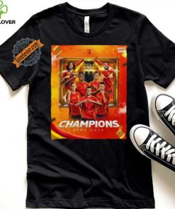 Spain Win 2 1 England 2024 Euro National Champions Shirt