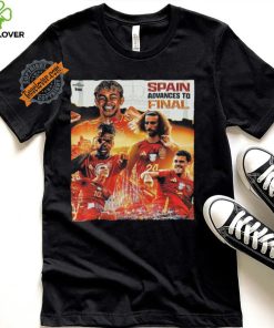 Spain advances to the uefa euro 2024 final shirt
