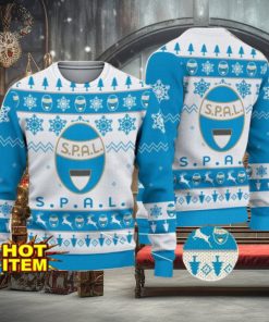 Spal 2013 Team Football Lega Serie A Ugly Christmas Sweater Christmas Gift