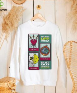 Spanish Love Songs Poster For Brave Faces Everyone Live In London Lafayette On July 8th 2024 To Be Loser To Be Pessimist Vintage T Shirt