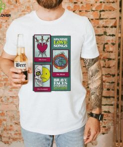 Spanish Love Songs Poster For Brave Faces Everyone Live In London Lafayette On July 8th 2024 To Be Loser To Be Pessimist Vintage T Shirt