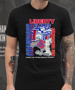 Sparky Liberty Flames 2023 Conference USA Champions hoodie, sweater, longsleeve, shirt v-neck, t-shirt