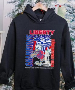 Sparky Liberty Flames 2023 Conference USA Champions hoodie, sweater, longsleeve, shirt v-neck, t-shirt