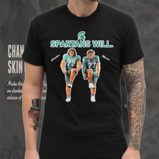 Spartans Will Mercer Vs Charlton T Shirt