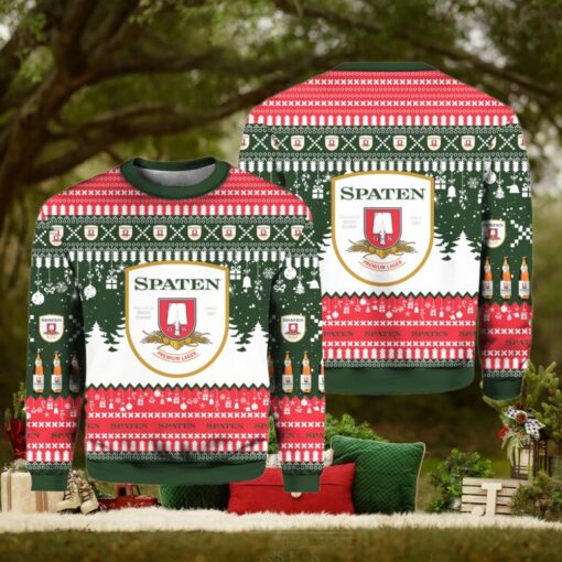 Spaten German Beer Ugly Christmas Sweater